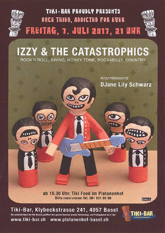 Izzi & the catastrophics, Tiki-Bar