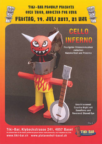 Cello Inferno, Tiki-Bar