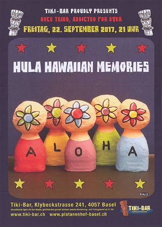 Hula Hawaiian Memories, Aloha, Tiki-Bar