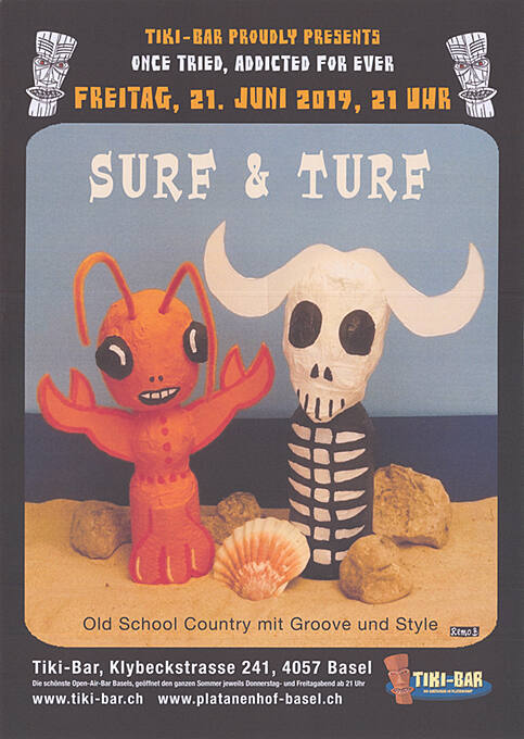 Surf & Turf, Tiki-Bar