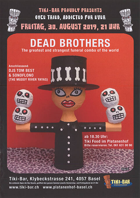 Dead Brothers, Tiki-Bar