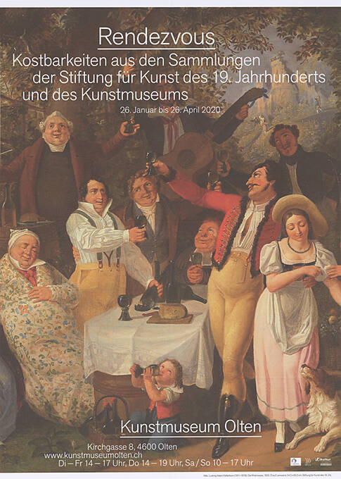 Rendezvous, Kostbarkeiten aus den Sammlungen der Stiftung für Kunst des 19. Jahrhunderts und des Kunstmuseums, Kunstmuseum Olten