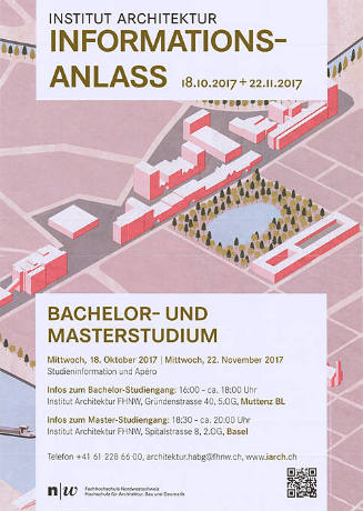 Institut Architektur, Informationsanlass Bachelor- und Masterstudium