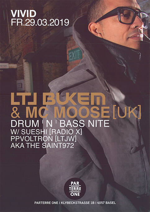 LTL Bukem & MC Moose (UK), Parterre one