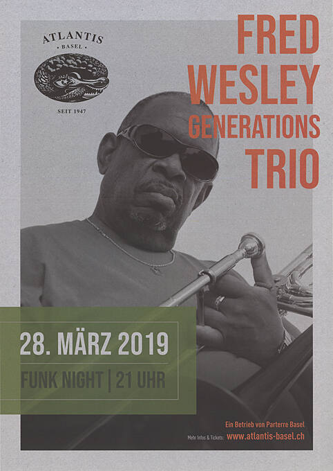 Fred Wesley generations Trio, Atlantis