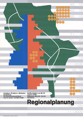 Regionalplanung, Gewerbemuseum Basel