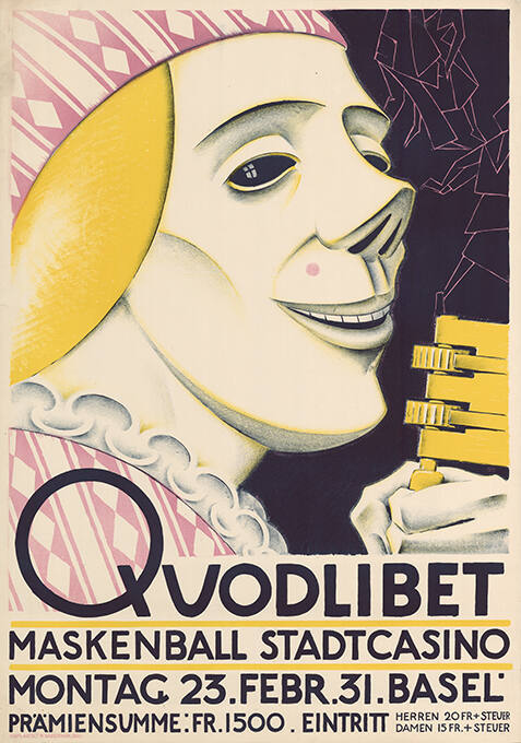 Quodlibet Maskenball, Stadtkasino Basel