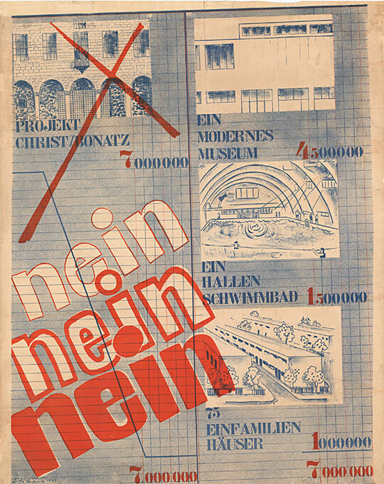 Projekt Christ/Bonatz, Nein, Nein, Nein