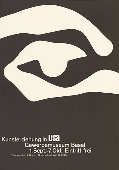 Kunsterziehung in USA, Gewerbemuseum Basel