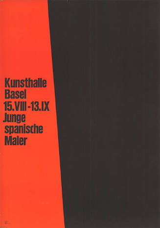 Junge spanische Maler, Kunsthalle Basel