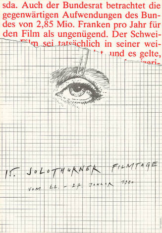 15. Solothurner Filmtage, 1980