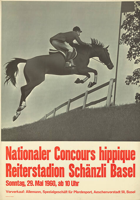 Nationaler Concours hippique, Reiterstadion Schänzli Basel