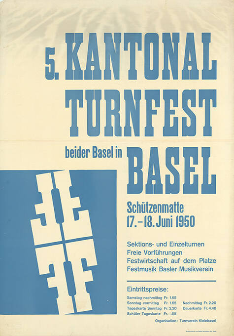 5. Kantonal Turnfest Basel, Schützenmatte