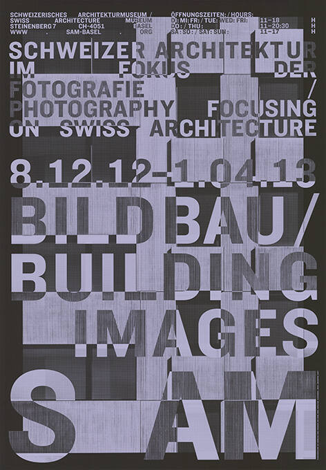 Bildbau / Building Images, S AM