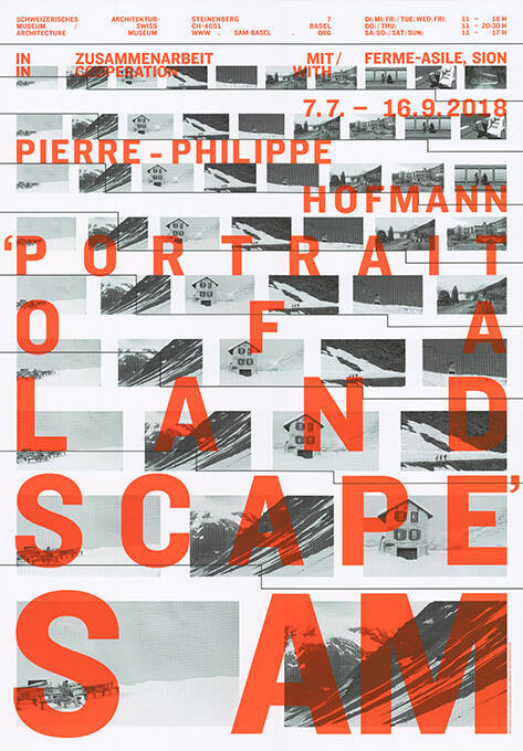 Pierre-Philippe Hofmann, Portrait of a Landscape, S AM