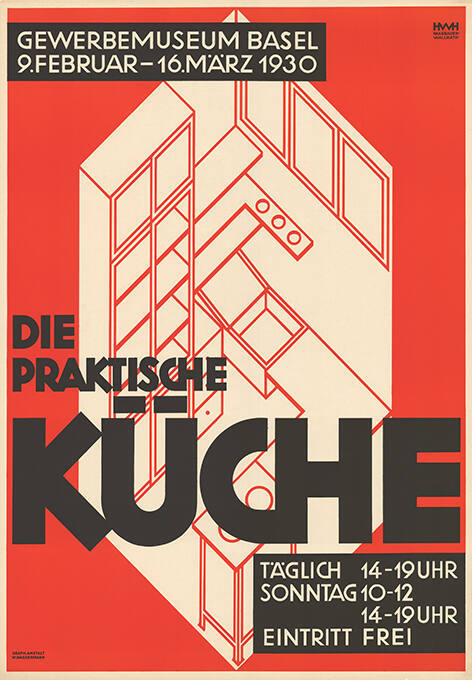 Die praktische Küche, Gewerbemuseum Basel