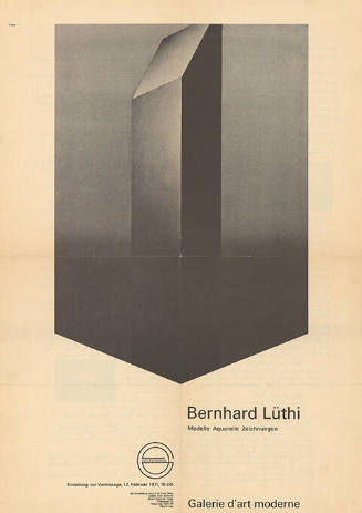 Bernhard Lüthi, Galerie d’art moderne