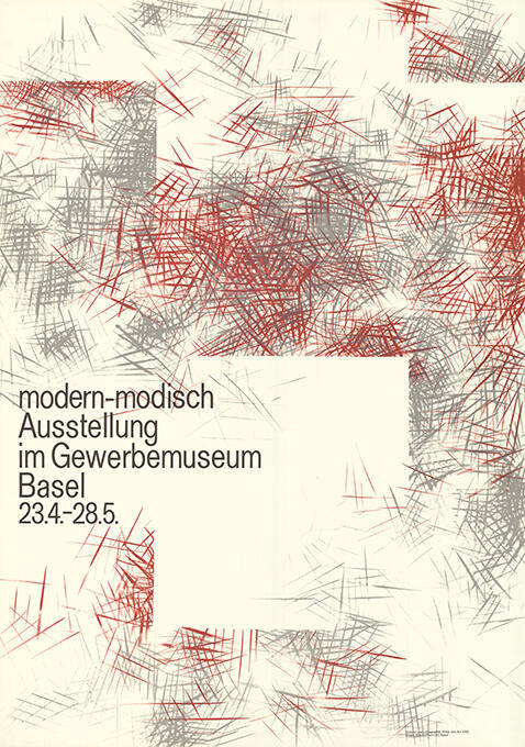 Modern - modisch, Gewerbemuseum Basel