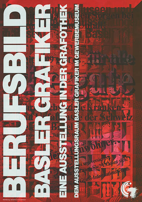 Berufsbild Basler Grafiker, Eine Ausstellung in der Grafothek, dem Ausstellungsraum Basler Grafiker im Gewerbemuseum