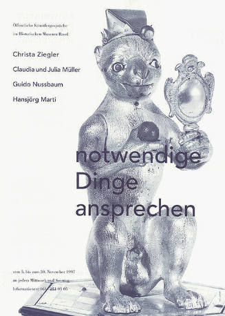 Notwendige Dinge ansprechen