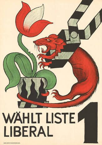 Wählt Liste 1, Liberal