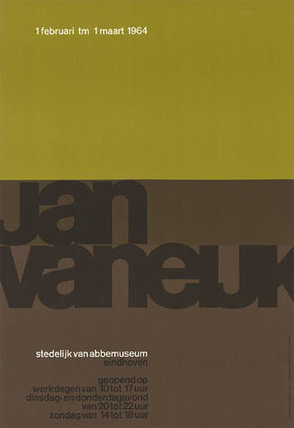 Jan van Eijk, Stedelijk Van Abbemuseum