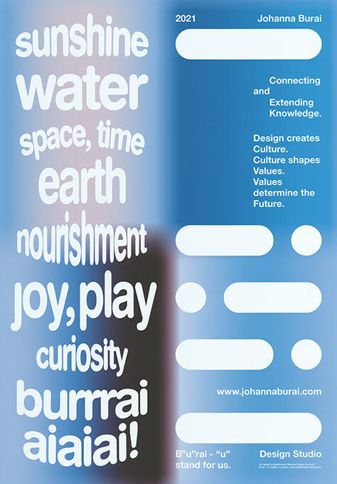 Sunshine, Water, Space, Time, Earth, Nourishment, Joy, Play, Curiosity, Burrrai, Aiaiai!