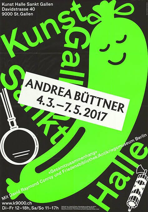 Andrea Büttner, Kunst Halle Sankt Gallen