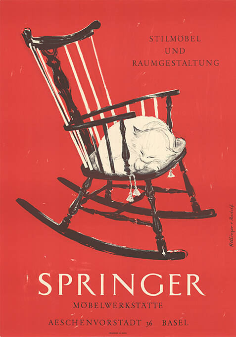 Stilmöbel und Raumgestaltung, Springer Möbelwerkstätte, Basel