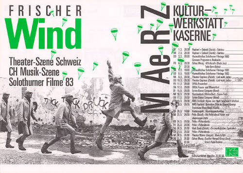 Kulturwerkstatt Kaserne, Maerz, Frischer Wind