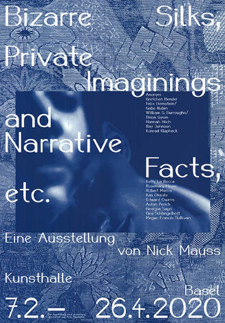 Nick Mauss, Bizarre Silks, Private Imaginings and Narrative Facts, etc., Kunsthalle Basel