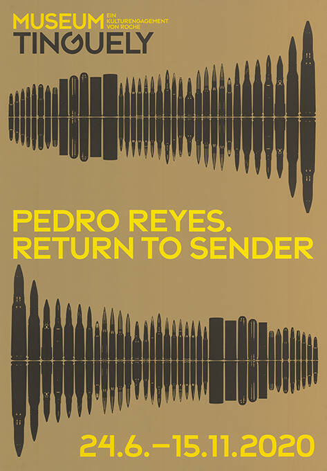 Pedro Reyes. Return to Sender, Museum Tinguely, Basel