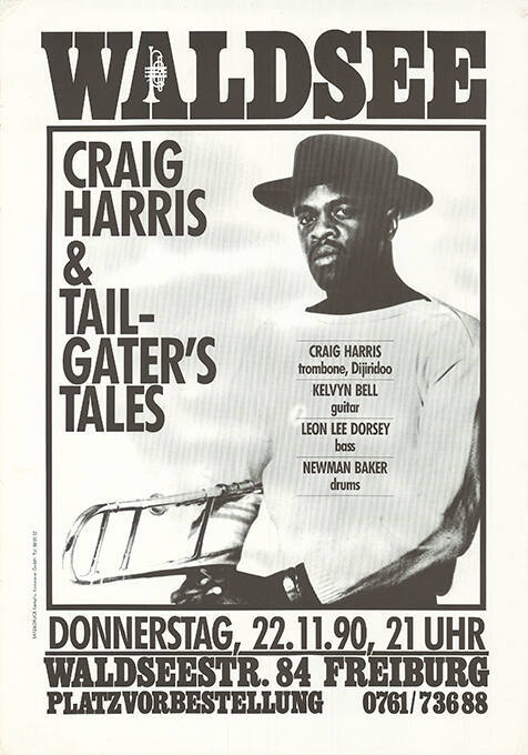 Waldsee, Craig Harris & Tailgater’s Tales, Freiburg