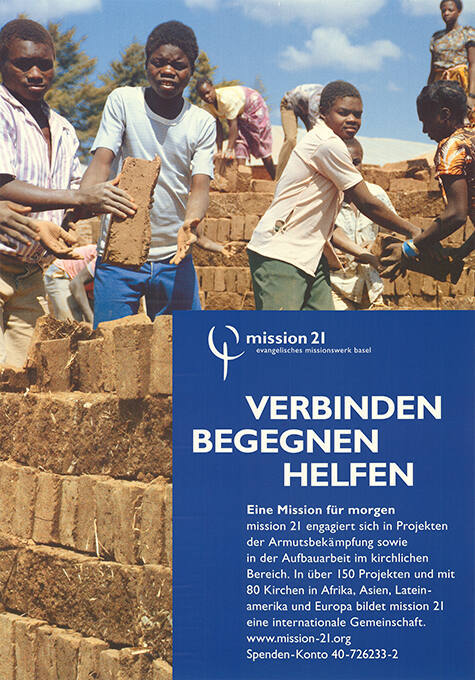 Mission 21, Verbinden, Begegnen, Helfen