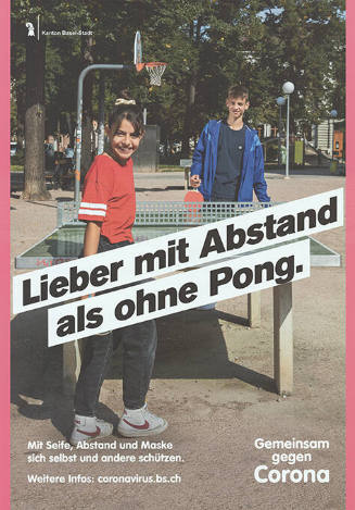 Lieber mit Abstand als ohne Pong. Gemeinsam gegen Corona