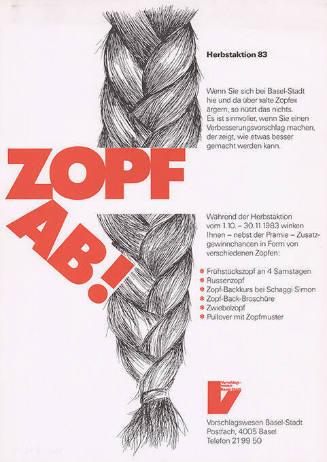 Zopf ab!