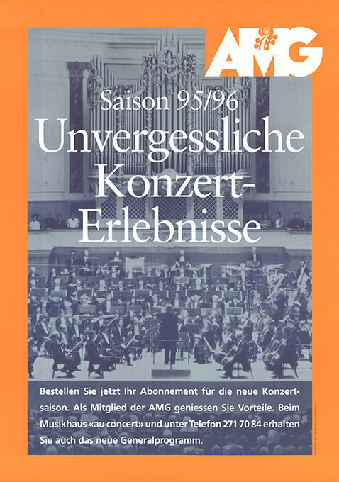 AMG, Saison 95/96, Unvergessliche Konzert-Erlebnisse