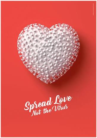 Spread Love, Not the Virus