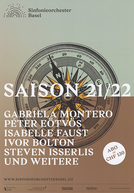 Sinfonieorchester Basel, Saison 21/22, Stadtcasino Basel