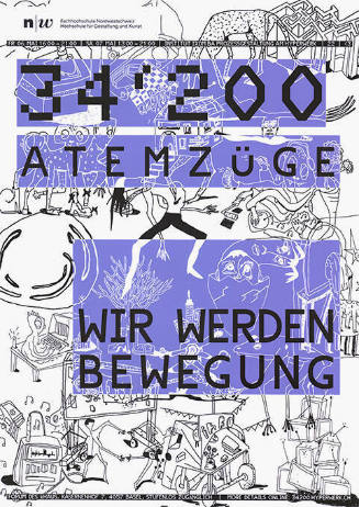 34’200 Atemzüge, Wir werden Bewegung, Institut IXDM BA Prozessgestaltung am Hyperwerk, FHNW