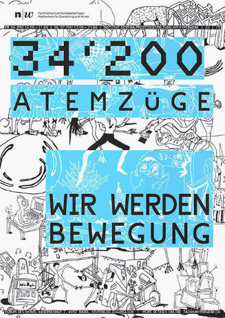 34’200 Atemzüge, Wir werden Bewegung, Institut IXDM BA Prozessgestaltung am Hyperwerk, FHNW