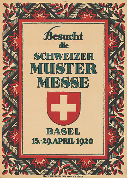 Besucht die Schweizer Mustermesse, Basel