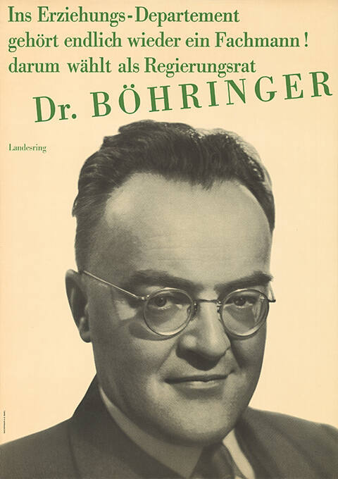 Dr. Böhringer, Landesring