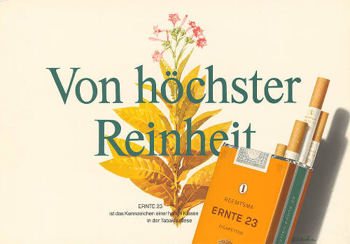 Von höchster Reinheit, Ernte 23