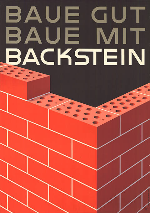 Baue gut, baue mit Backstein