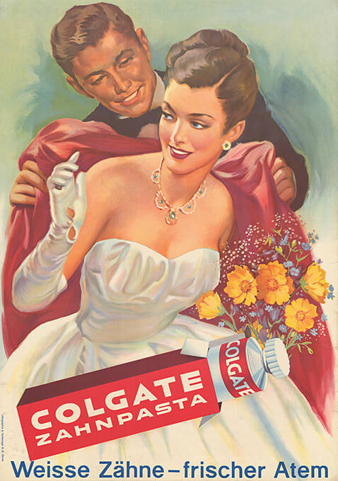 Colgate Zahnpasta, Weisse Zähne – frischer Atem