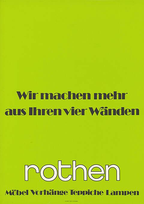 Wir machen mehr aus Ihren vier Wänden, Rothen