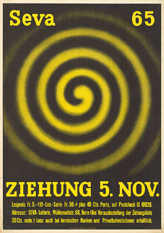 Seva 65, Ziehung 5. Nov.