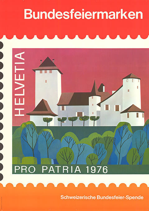 Bundesfeiermarken, Pro Patria 1976, Schweizerische Bundesfeier-Spende