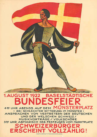 Baselstädtische Bundesfeier, 1. August 1922